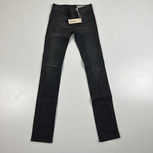 Diesel Livier Leggings Womens 24 Low Rise Black Denim Wash 0RZ62